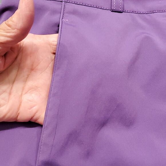 CROSS, women's skort. Purple with pockets size 12 usa size 42 European size. - Picture 3 of 12